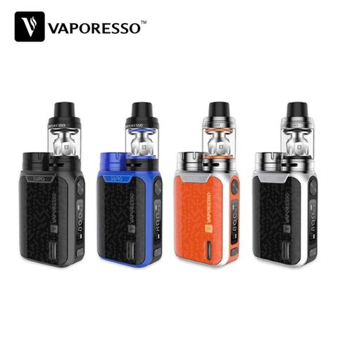 Original 80W Vaporesso Swag TC Kit with NRG SE Tank 2ml & 3.5ml Tank Max Output 80W No 18650 Battery Vape Kit Vs IStick Pico 25
