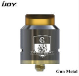 Original IJOY COMBO RDA Atomizer W/ 810 ULTEM Drip Tip Bottom Airflow 2-post Build Deck RDA Tank Atomizer Vs TFV12 Tank Vape
