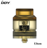 Original IJOY COMBO RDA Atomizer W/ 810 ULTEM Drip Tip Bottom Airflow 2-post Build Deck RDA Tank Atomizer Vs TFV12 Tank Vape