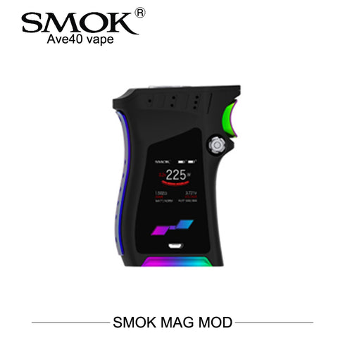 In Stock SMOK Mag Mod Vape Vaporizer Electronic Cigarette 225w Cool design E Cigarettes Fit TFV12 Prince Atomizer E-Cigarettes