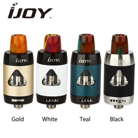 OriginaI IJOY ELF MTL Tank 2ml Sub Ohm Atomizer with 0.7ohm/0.5ohm Coils EU TDP E-cigs Vape Tank vs melo 3 / ijust s for RX200