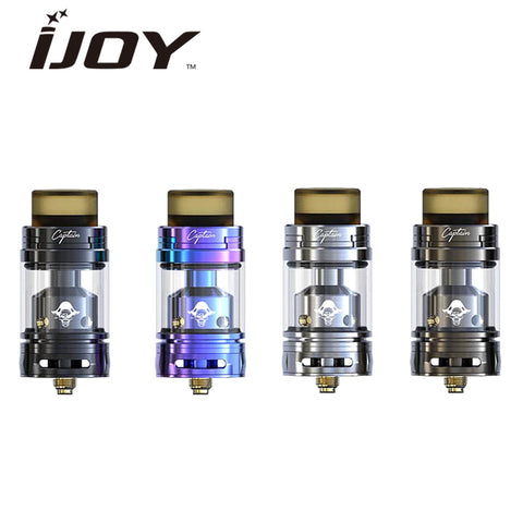 Original IJOY Captain RTA Atomizer 3.8ml Tank Fit Captain PD270 MOD Innovative Postless Deck Design Top Filling E Cig Tank Vape