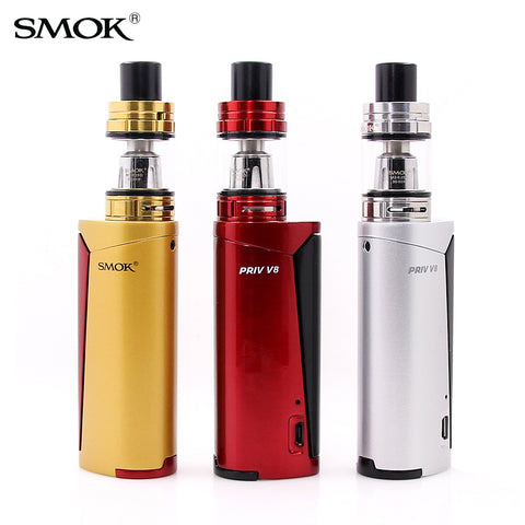 Original Vape Kit SMOK Priv V8 Kit with 3ml TFV8 Baby Tank 60W PRIV V8 Mod Electronic Cigarette Kit