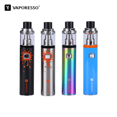 Original Vaporesso VECO PLUS SOLO Starter Kit 3300mAh Battery 4ml Capacity 0.3ohm ECO Coil Veco Plus Solo All in One Vape Kit