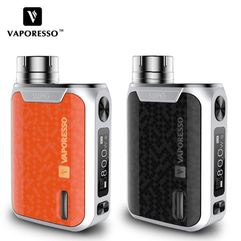 Original Vaporesso SWAG Mod 80W  Electronic Cigarette Vape Mod for Vaporesso SWAG Kit fit for NRG SE NRG SE Mini Tank Atomizer