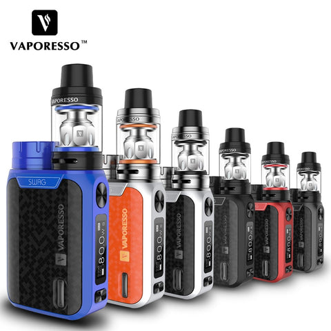 Original Vaporesso SWAG Kit 80W Electronic Cigarette Kits With Vaporesso Swag Mod NRG SE NRG SE Mini Tank E-Cigarettes Vape Kit