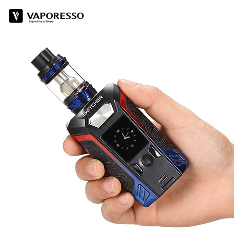 E-Cigarette Vape Kit Vaporesso Switcher With NRG Tank Electronic Cigarette With 220W Switcher 510 Box Mod Without Battery