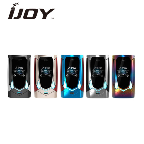 Newest Original 234W IJOY Avenger 270 Voice Control TC Box MOD with Huge Screen & Resistance Range 0.05-3.0ohm E-cig Vape Mod
