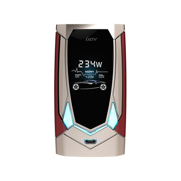Newest Original 234W IJOY Avenger 270 Voice Control TC Box MOD with Huge Screen & Resistance Range 0.05-3.0ohm E-cig Vape Mod