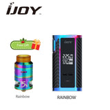 Electronic Cigarette IJOY Captain PD1865 225W TC MOD with 2.6ml RDTA 5S Tank Max 225W Output Huge Power Vs PD1865 Box Mod Vape