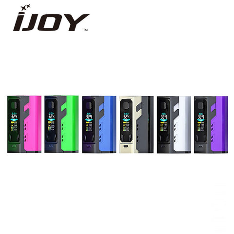 100% Original 324W IJOY Captain X3 324W 20700 TC MOD w/ big color OLED screen for Captain X3 Subohm e-cig atomizer vape Mod 510