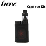 Original IJOY CAPO 100 Kit with Captain Mini Subohm Tank 21700 Battery also suit 18650 20700 E-Cigarettes CAPO 100W Box MOD Vape