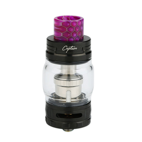 Original IJOY Captain X3 Subohm Tank w/ 8ml Huge Capacity & Unique 810 Resin Drip Tip Best for Captain X3 MOD Top Fill Vape Tank