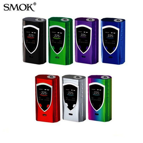 100% original SMOK Procolor MOD 225W Vape Mod fits to TFV8 Big Baby Tank Vaping Pro Color Electronic Cigarette Vaporizer