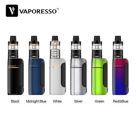 Original Vaporesso Armour Pro 100W TC Kit with 5ml/2ml Cascade Baby Tank & 0.96 inch colorful display E-cig Vape Kit No Battery
