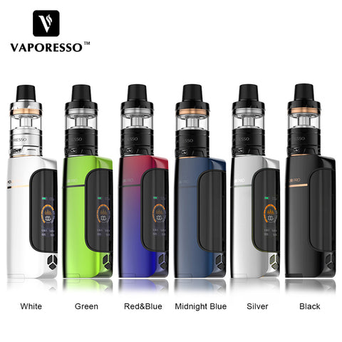 2018 New Original Electronic Cigarette Vaporesso Armour Pro 100W TC Vape Kit with 5ml/2ml Cascade Baby Tank Built-in Mesh Coil
