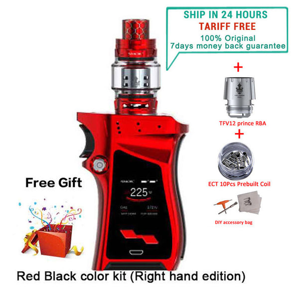 In stock!! SMOK MAG Kit with 225W BOX MOD & TFV12 Prince 8ml Tank Electronic Cigarette Vape SMOK Mag Kit VS SMOK G-PRIV 2 Kit