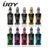 Original IJOY Diamond mini kit 5.5ml Diamond Subohm Tank with Mesh/DM coils 225W Millisecond fire Mod no 18650 Battery Vape Kit