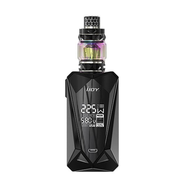 Original IJOY Diamond mini kit 5.5ml Diamond Subohm Tank with Mesh/DM coils 225W Millisecond fire Mod no 18650 Battery Vape Kit