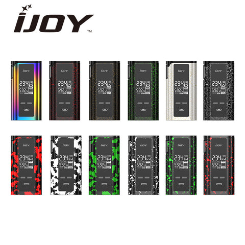 Original IJOY Captain PD270 234W New TC BOX MOD Camouflage OLED Display Support VT(Ni/Ti/SS)/TCR Mode NO 18650 Battery Vape MOD